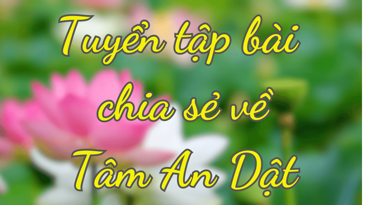 Tuyển tập bài chia sẻ về Tâm an dật